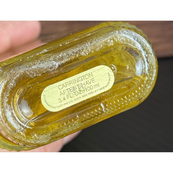 Vintage Carrington After Shave 3.4 fl oz 100 ml Splash Carrington Parfums Ltd - Picture 13 of 15